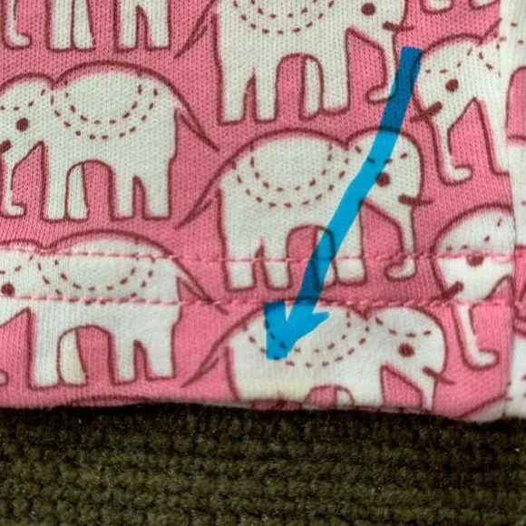 Roller Rabbit Pink Hathi Elephant Pajamas - Picture 14 of 16